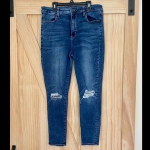American eagle super high rise jegging